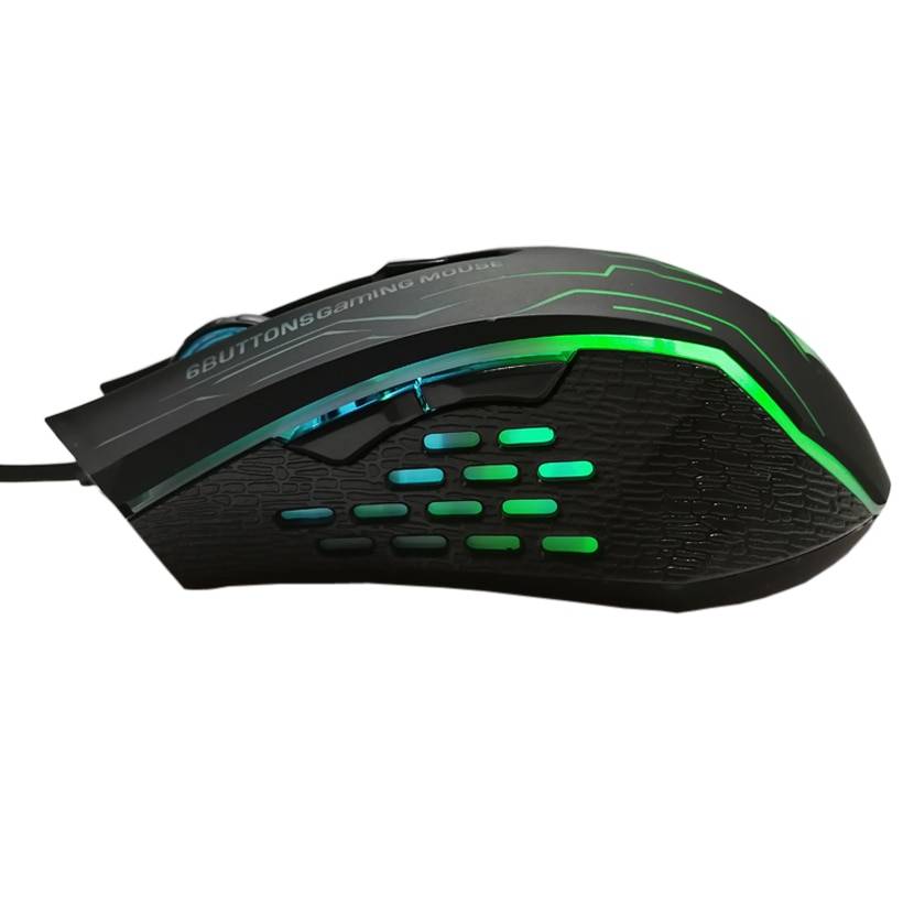 Silent Click Wired Optical Gaming Mouse