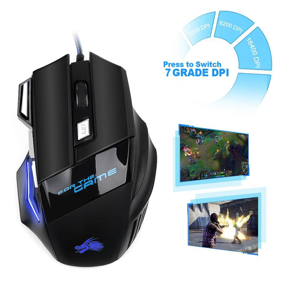 Wired LED Gaming Mouse