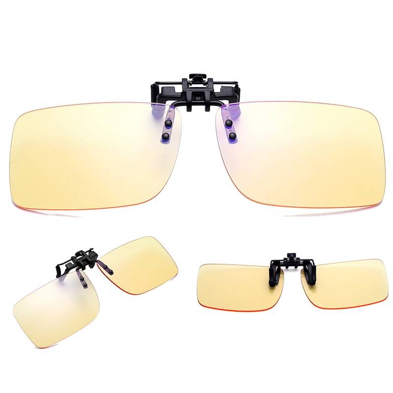 Anti-Blue Light Clip-On Gaming Glasses