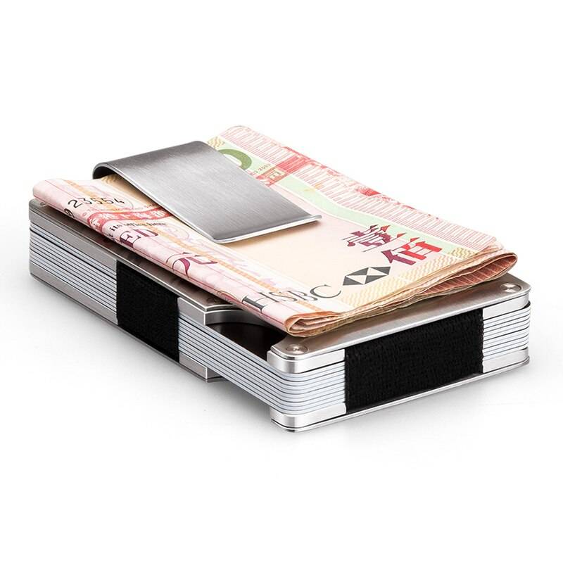 Expandable Card Holder With Money Clip