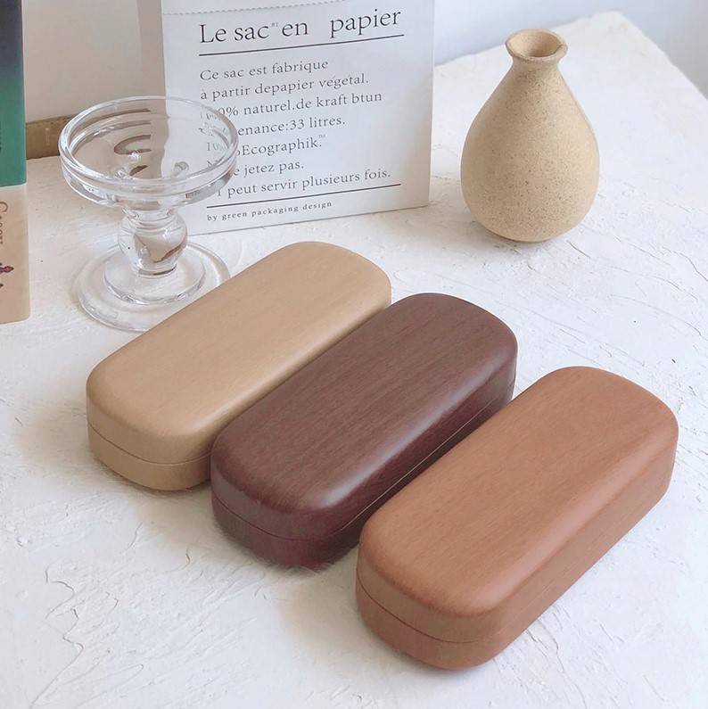 Wooden Glasses Case