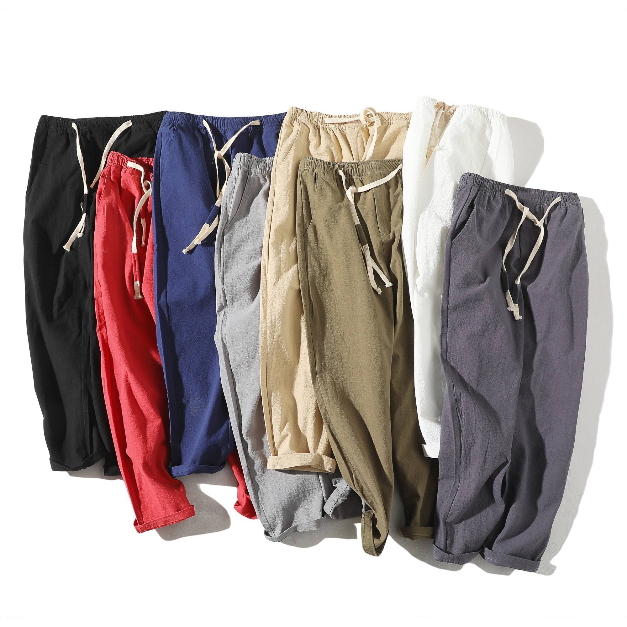 Fashion Ankle-Length Cotton Joggers