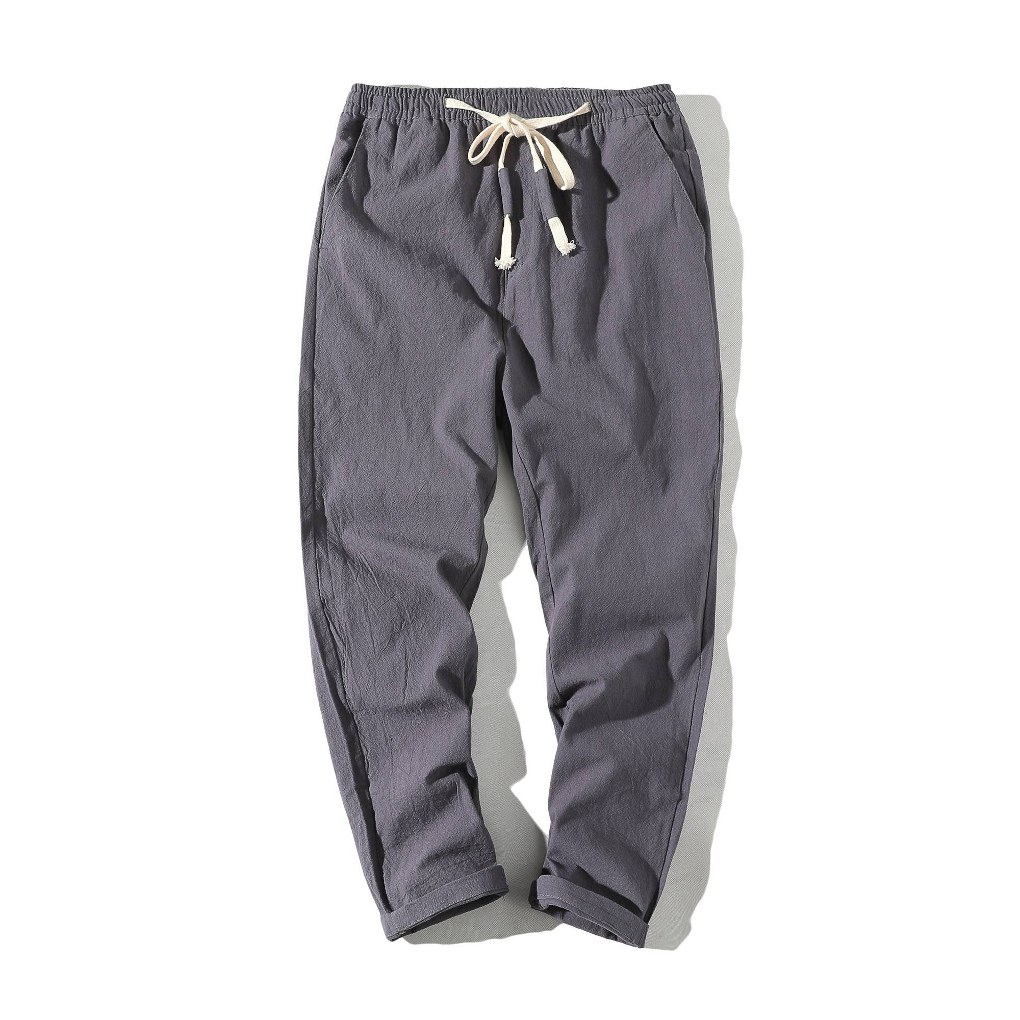 Fashion Ankle-Length Cotton Joggers