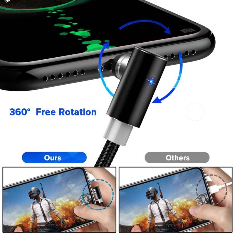 Indestructible Magnetic 3-in-1 Cable