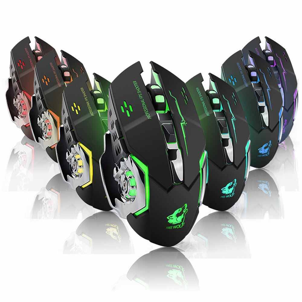 Wireless Silent Gaming Mouse