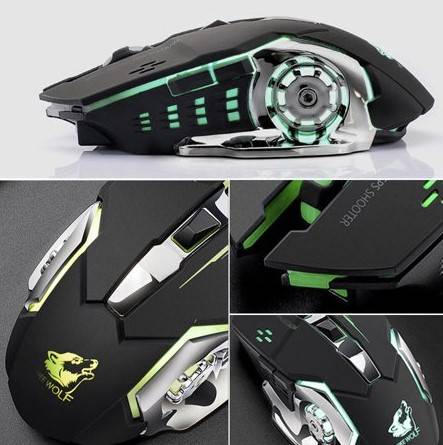 Wireless Silent Gaming Mouse